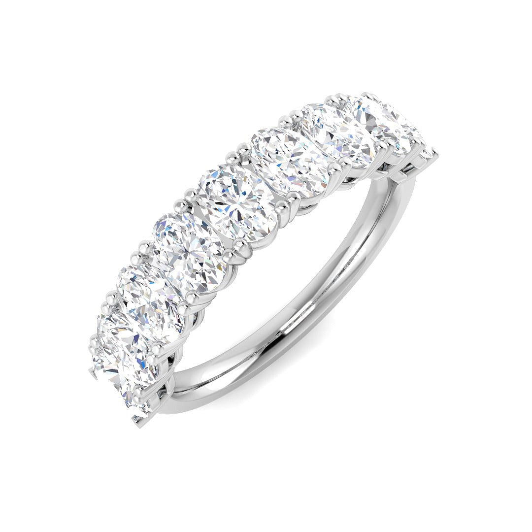 Diamond Rektormes Half Eternity Ring | 2ct - 3.5ct