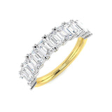 Diamond Ragsab Half Eternity Ring | 2.5ct - 3ct