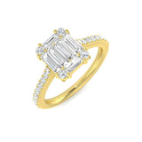 Diamond Baguette & Brilliant Ring | 0.75ct