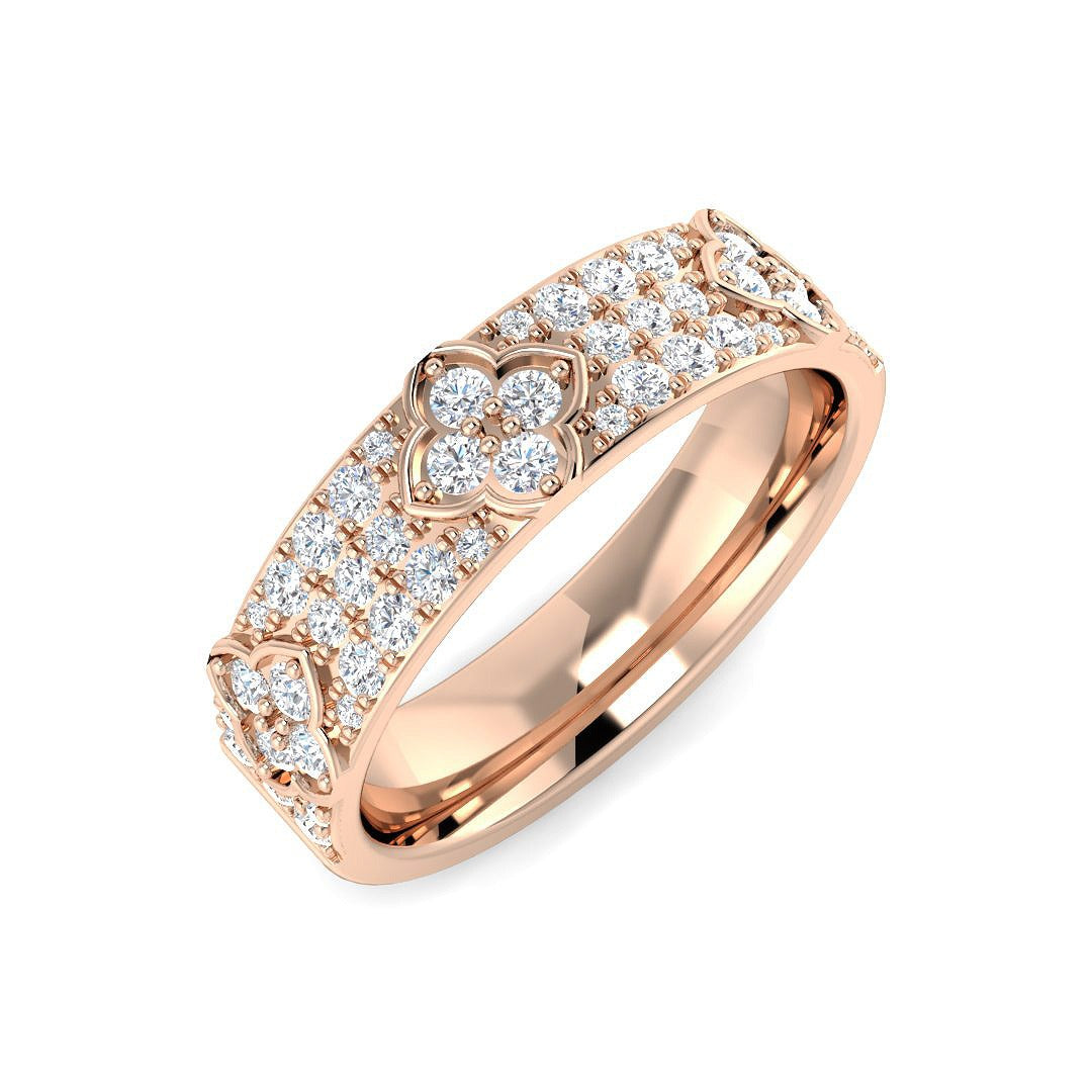 Diamond lursilgtol Half Eternity Ring | 0.5ct