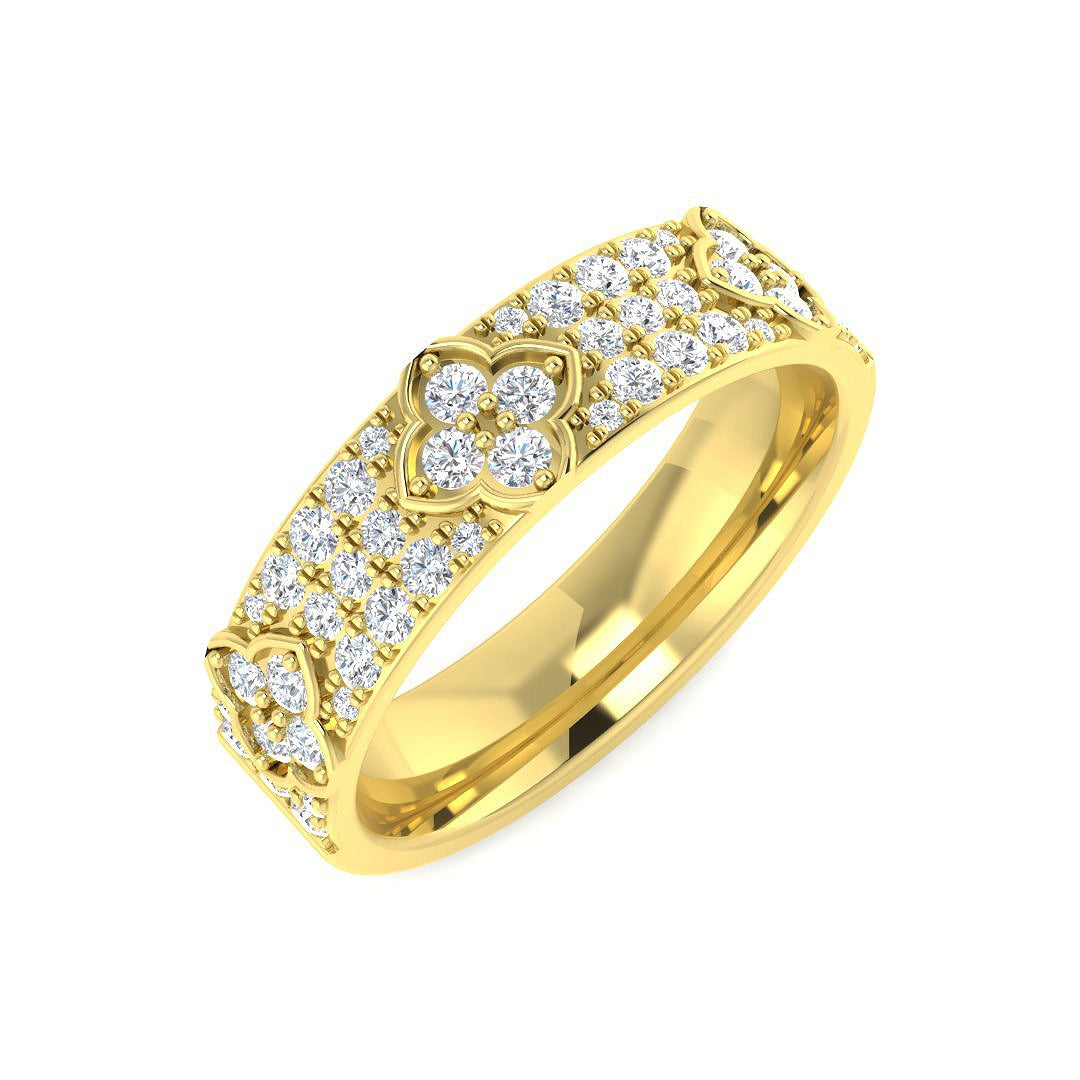 Diamond lursilgtol Half Eternity Ring | 0.5ct