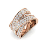 Diamond Paiksey Pave Ring | 2ct | Hallmarked Gold & Platinum