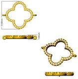 Clover Style Diamond Chain Bracelet in Gold or Platinum | Lab & Natural Diamonds