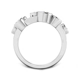Diamond kisverkmithk Bubble Ring | 1.5ct | Hallmarked Gold & Platinum