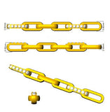 18K White Gold Natural Diamond Link Bracelet with Pave Bar Accents and Secure Clasp