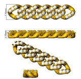 Luxury Unisex Cuban Link Diamond Bracelet