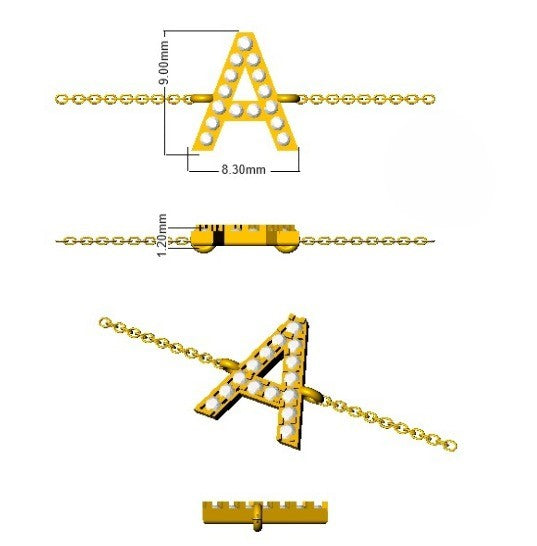 Bracelet de tennis de luxe en or et platine, serti de diamants ronds.