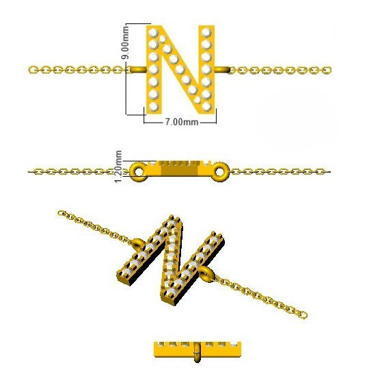 Bracelet de tennis de luxe en or et platine, serti de diamants ronds.
