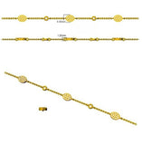 Gold Chain Bracelet, Layering Bracelet, Luxury Bracelet, Modern Jewellery