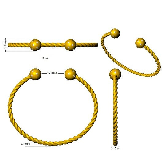 Bracelet de tennis de luxe en or et platine, serti de diamants ronds.