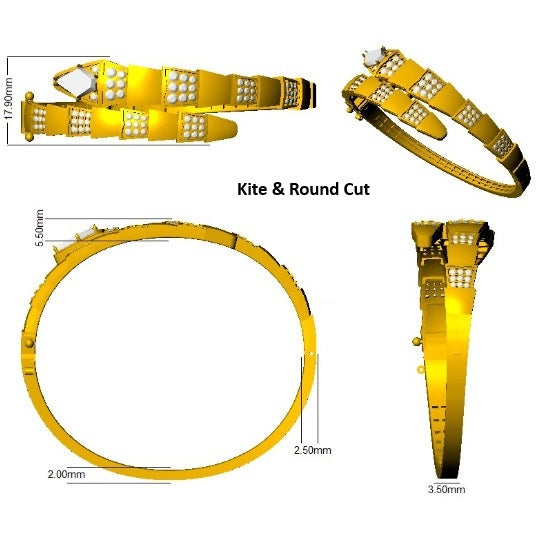 Bracelet de tennis de luxe en or et platine, serti de diamants ronds.