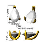 9ct White Gold 1.06ct Lab Grown Diamond Solitaire Earrings