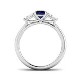 Diamond Heritage Blue Sapphire Ring | 1ct - 1.25ct