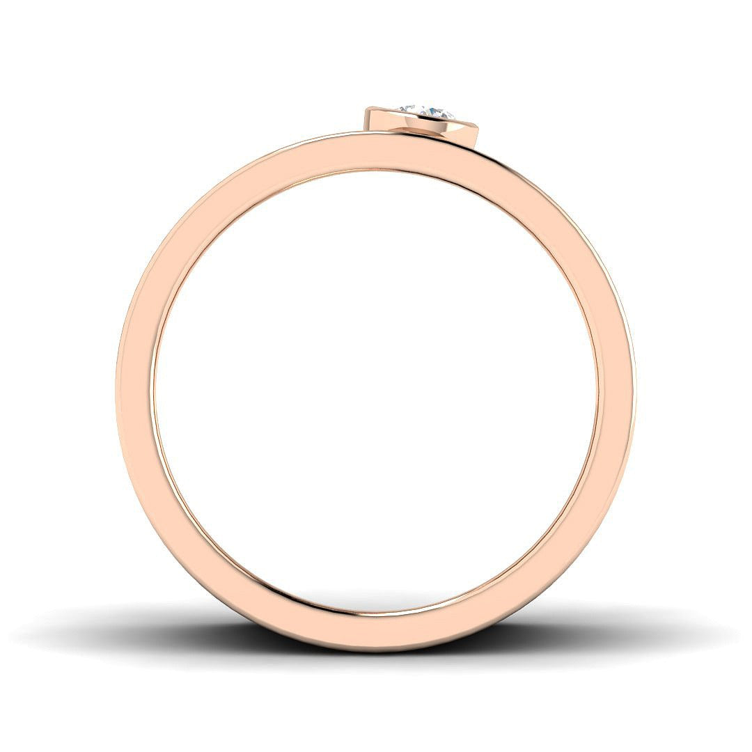 Diamond Berkhamkteb Engagement Ring | 0.2ct
