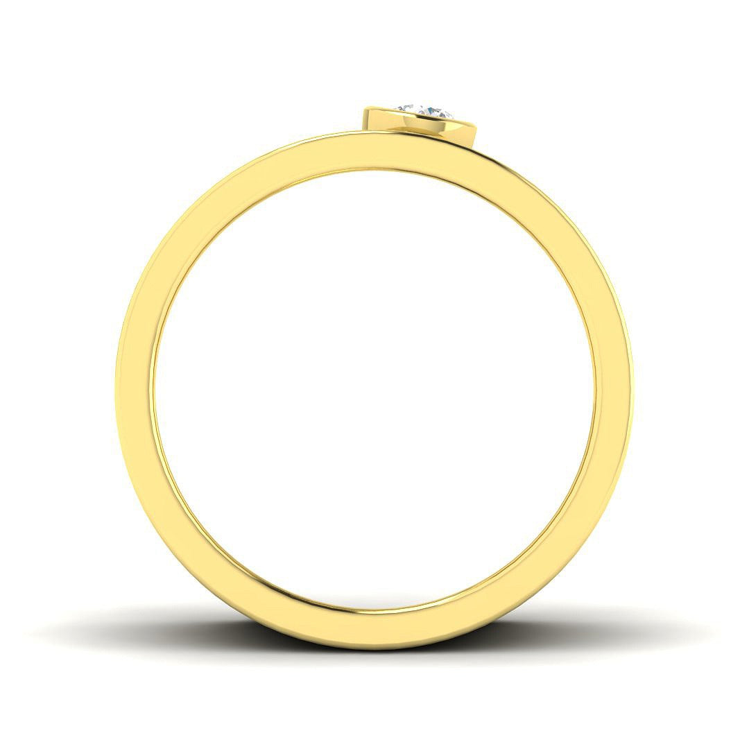 Diamond Berkhamkteb Engagement Ring | 0.2ct