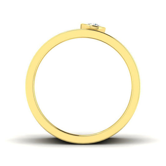Diamond Berkhamkteb Engagement Ring | 0.2ct