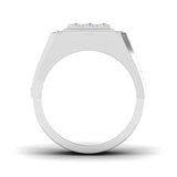 Luxury Diamond Signet Ring | 1.5ct | Hallmarked Gold & Platinum