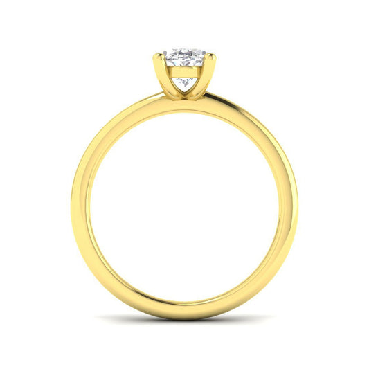 Diamond seebk Engagement Ring | 1ct | Hallmarked Gold & Platinum
