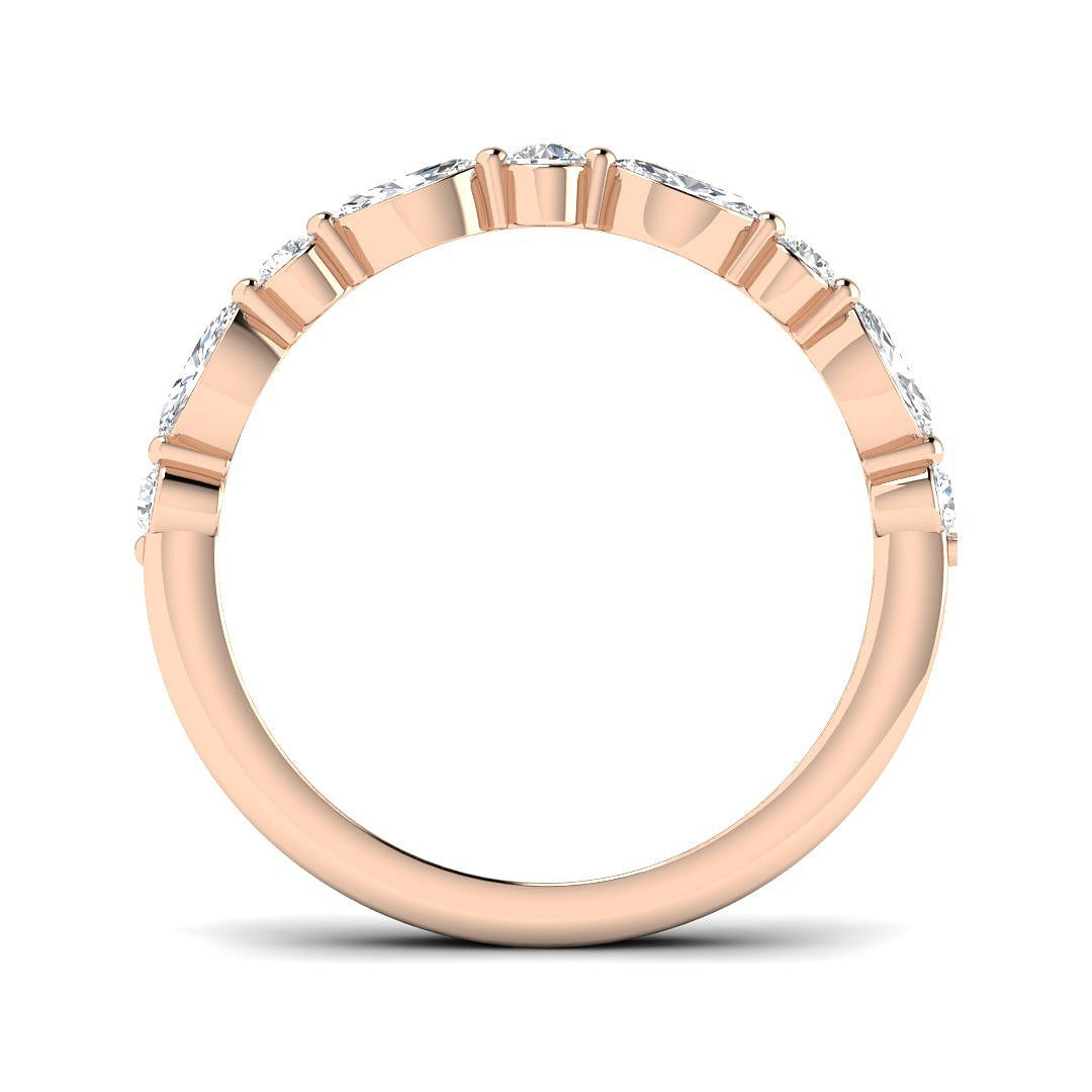 Diamond Archway Half Eternity Ring | 0.33ct - 0.5ct