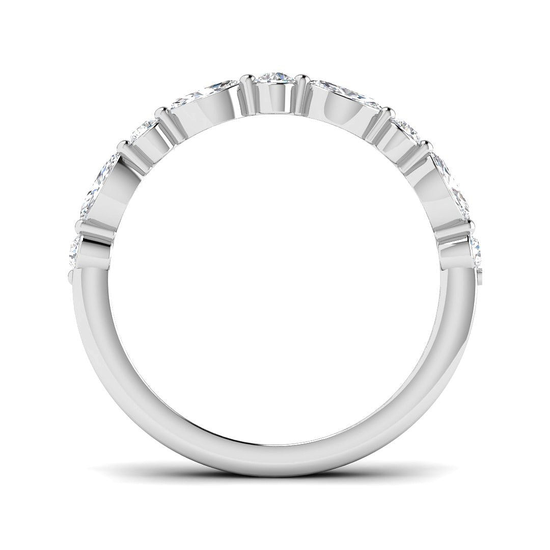 Diamond Archway Half Eternity Ring | 0.33ct - 0.5ct