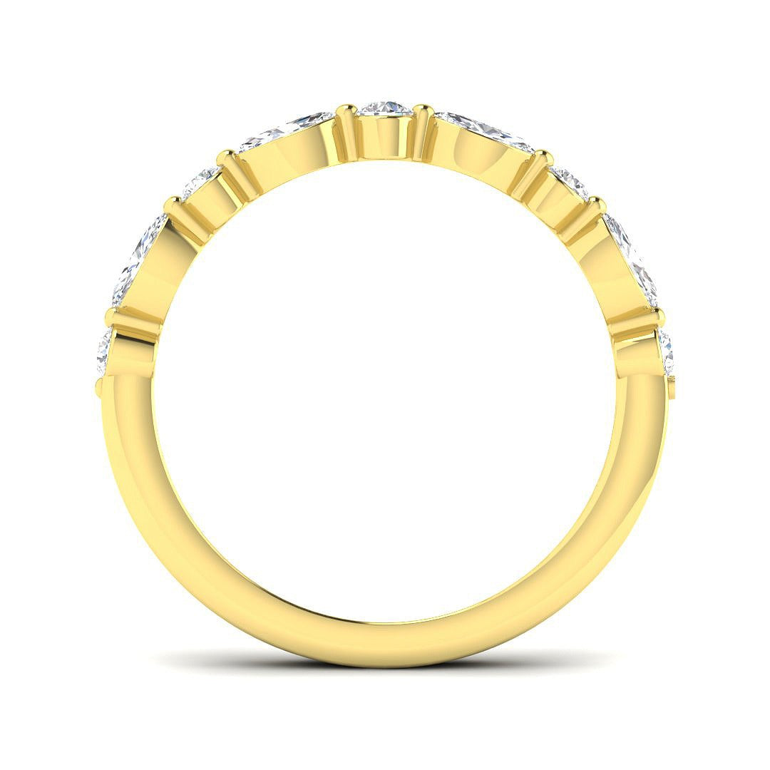 Diamond Archway Half Eternity Ring | 0.33ct - 0.5ct