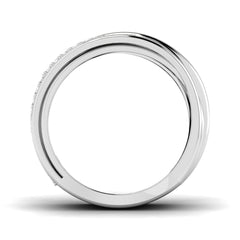 0.30Carat D-E/VS Lab Grown Diamond Fancy Wedding Ring 9k White Gold Ready To Ship