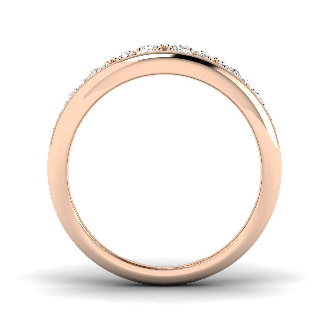 Lab-Grown Round Diamond Fancy Ring | 1ct | Hallmarked Gold & Platinum