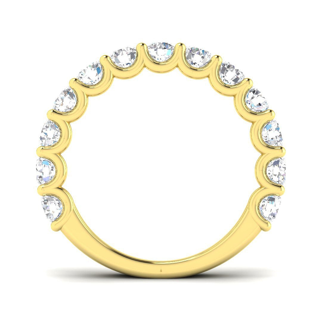 Diamond Misforb Half Eternity Ring | 1.75ct