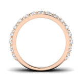 Diamond Wokibg Half Eternity Ring | 2.5ct | Hallmarked Gold & Platinum