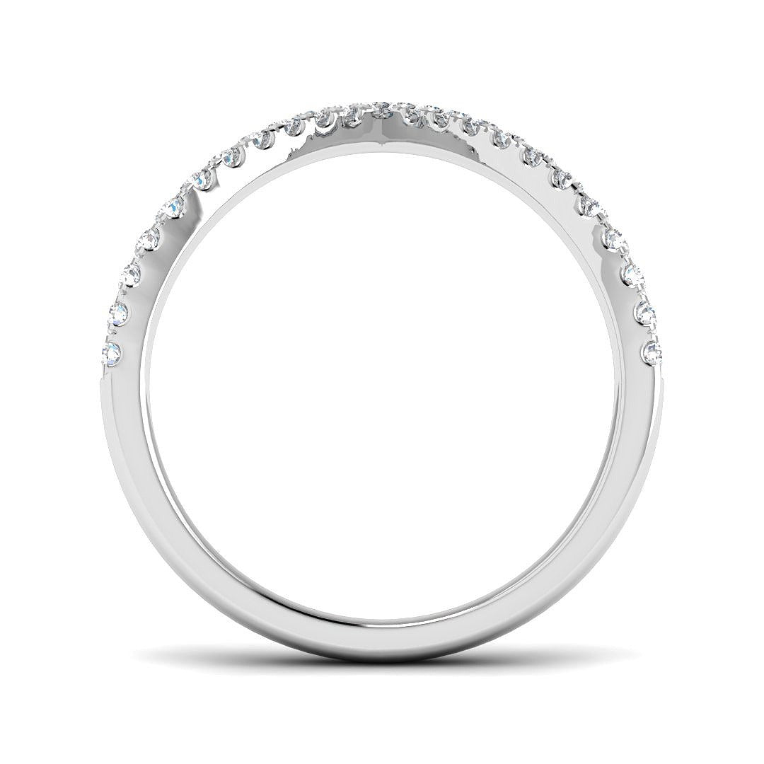 Diamond Wishbone Ring | 0.2ct - 0.33ct