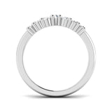 Diamond Wishbone Ring | 0.5ct | Hallmarked Gold & Platinum