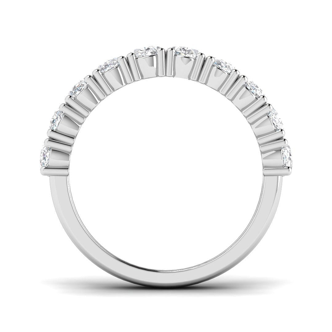 2Ct Lab Grown Diamond Ring in Platinum | Ring Size - M