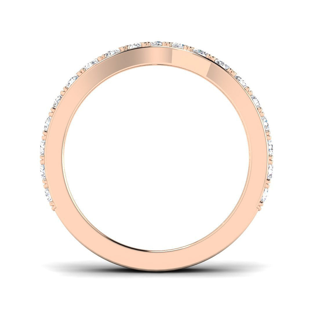 Diamond Wishbone Ring | 0.33ct