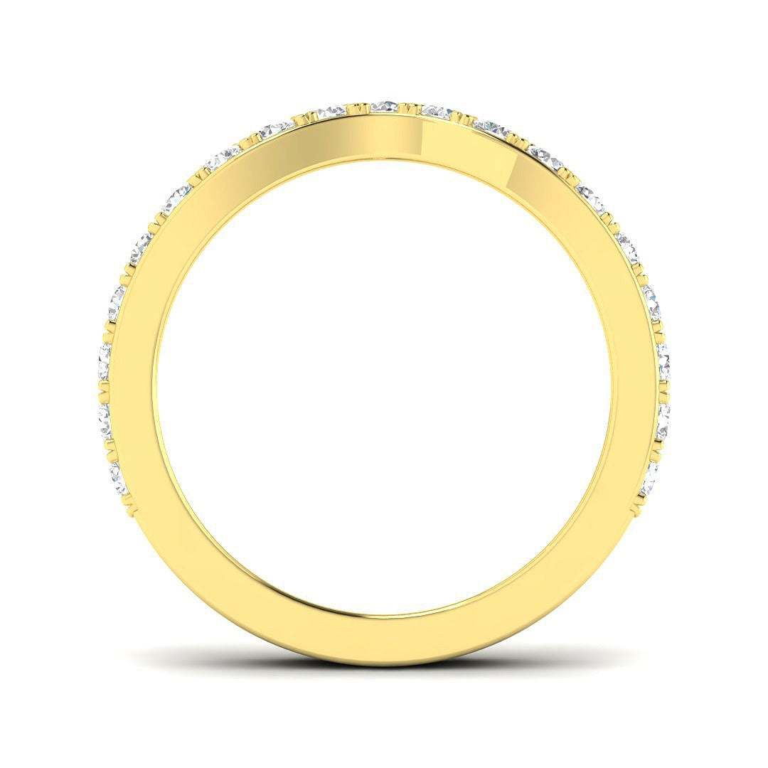 Diamond Wishbone Ring | 0.33ct