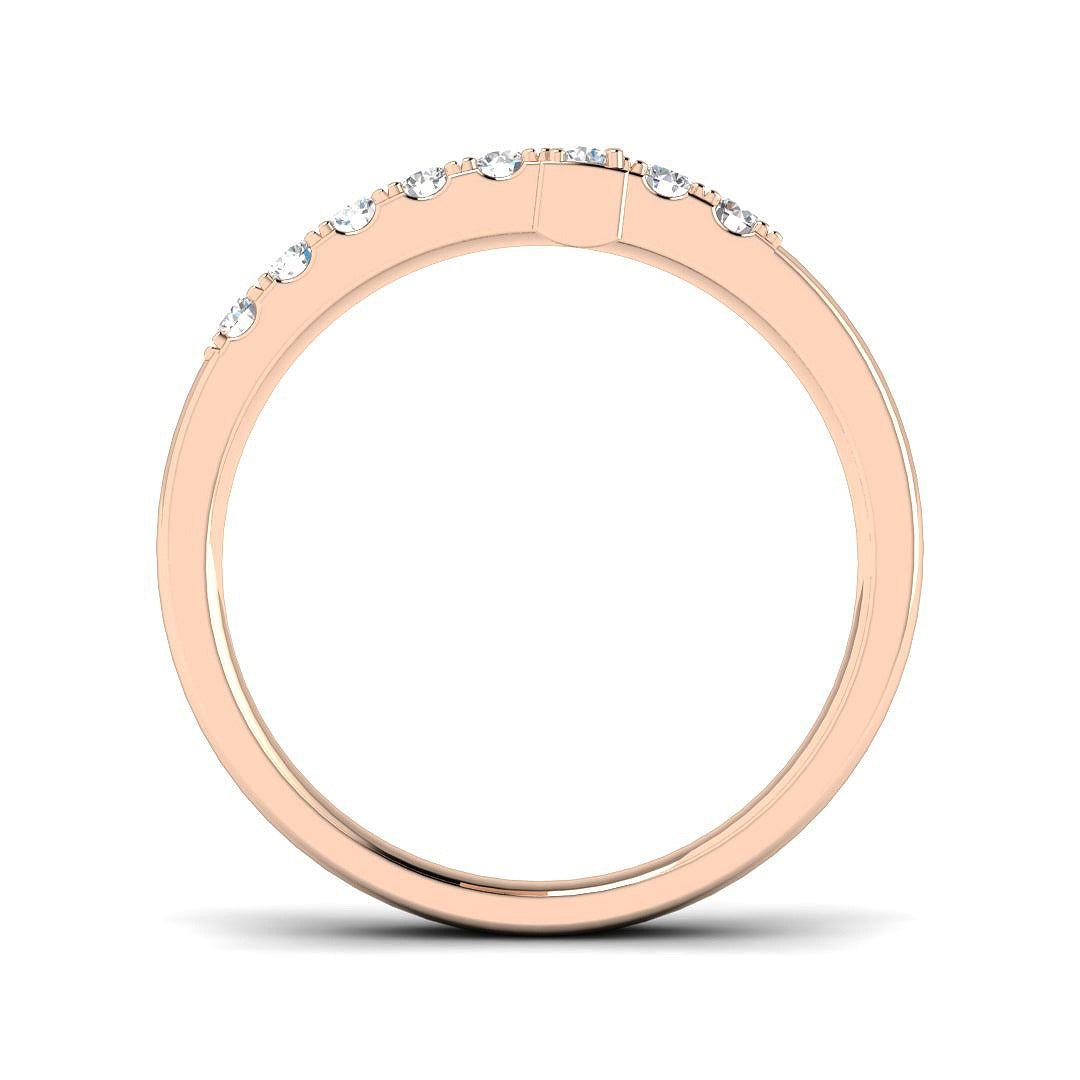 Sparkling Cross Diamond Ring | Lab-Grown or Natural Diamonds