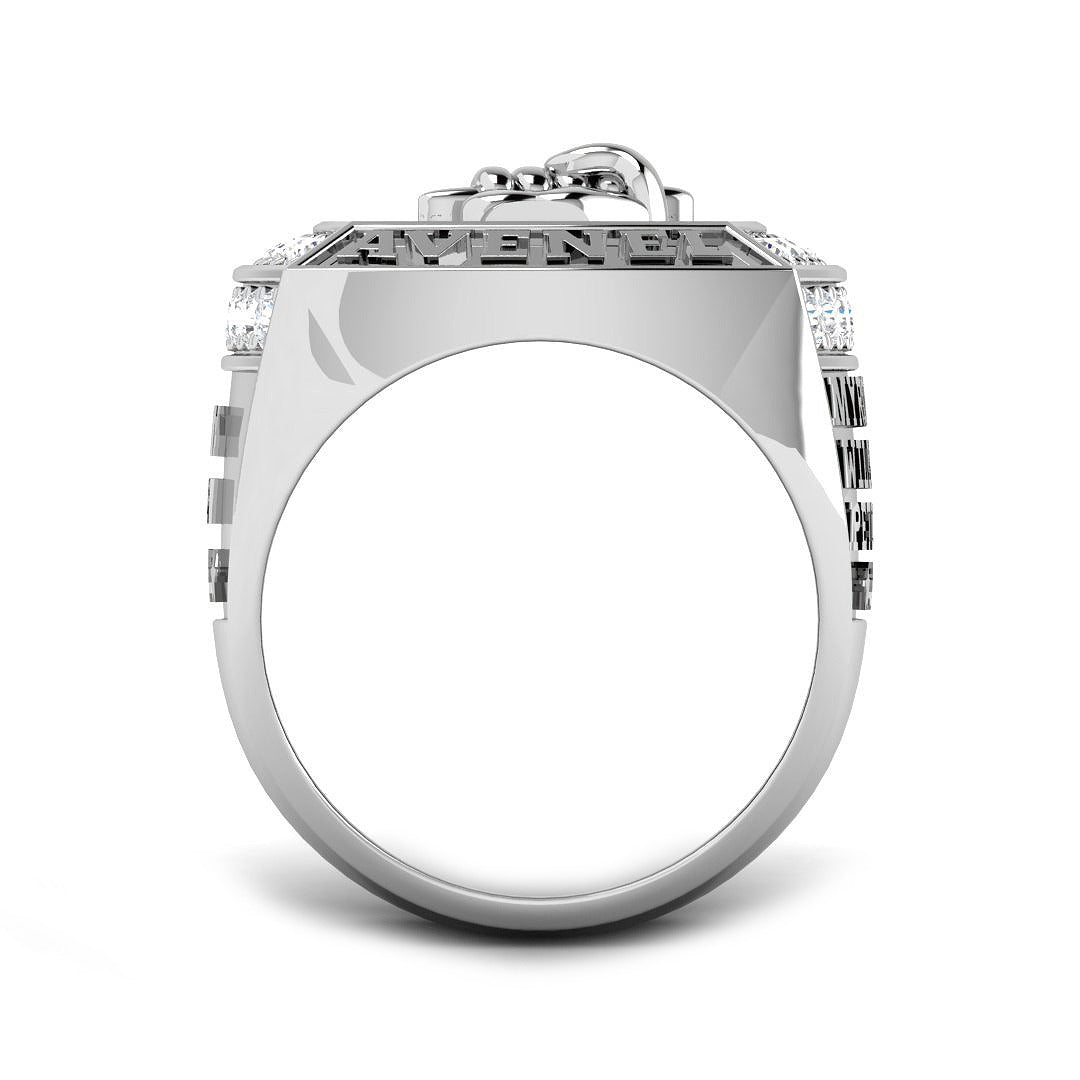 Prestige Diamond Signet Ring | 3ct | Hallmarked Gold & Platinum