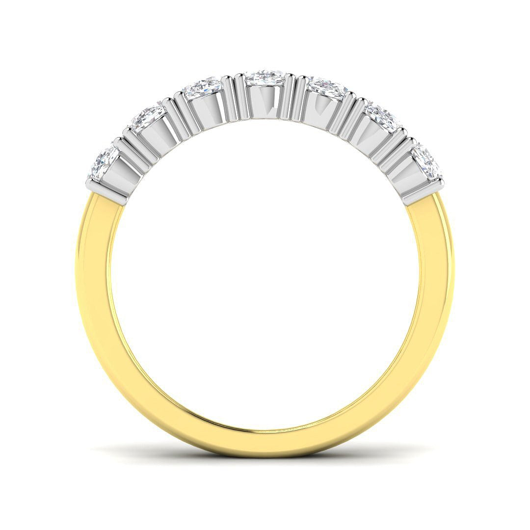 1.57Ct Lab Grown Diamond Ring in 9k Yellow Gold | Ring Size - M