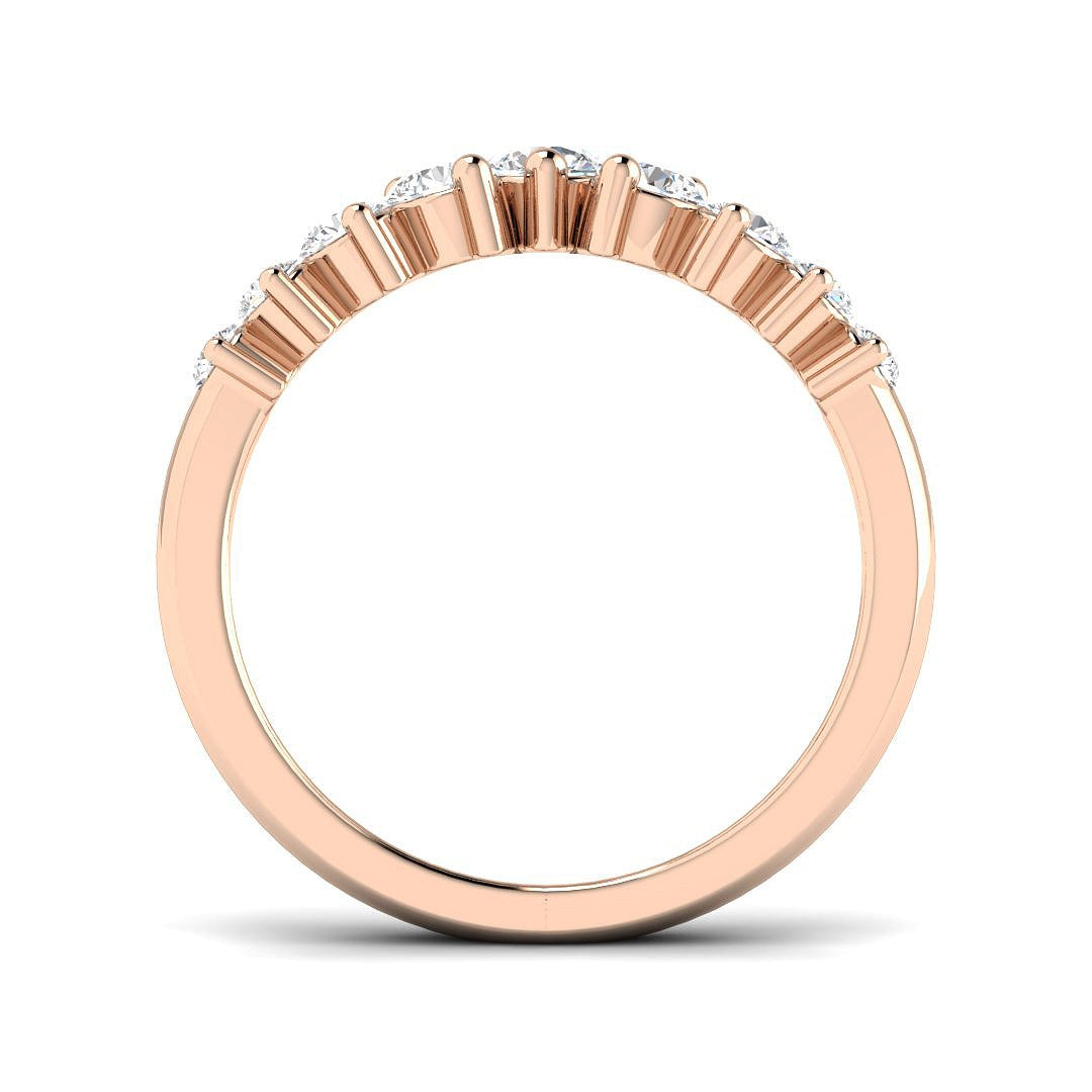 Diamond Chibbibgfosb Wishbone Ring | 0.75ct