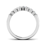Sparkling Diamond Wishbone Ring | 0.75ct | Hallmarked Gold & Platinum