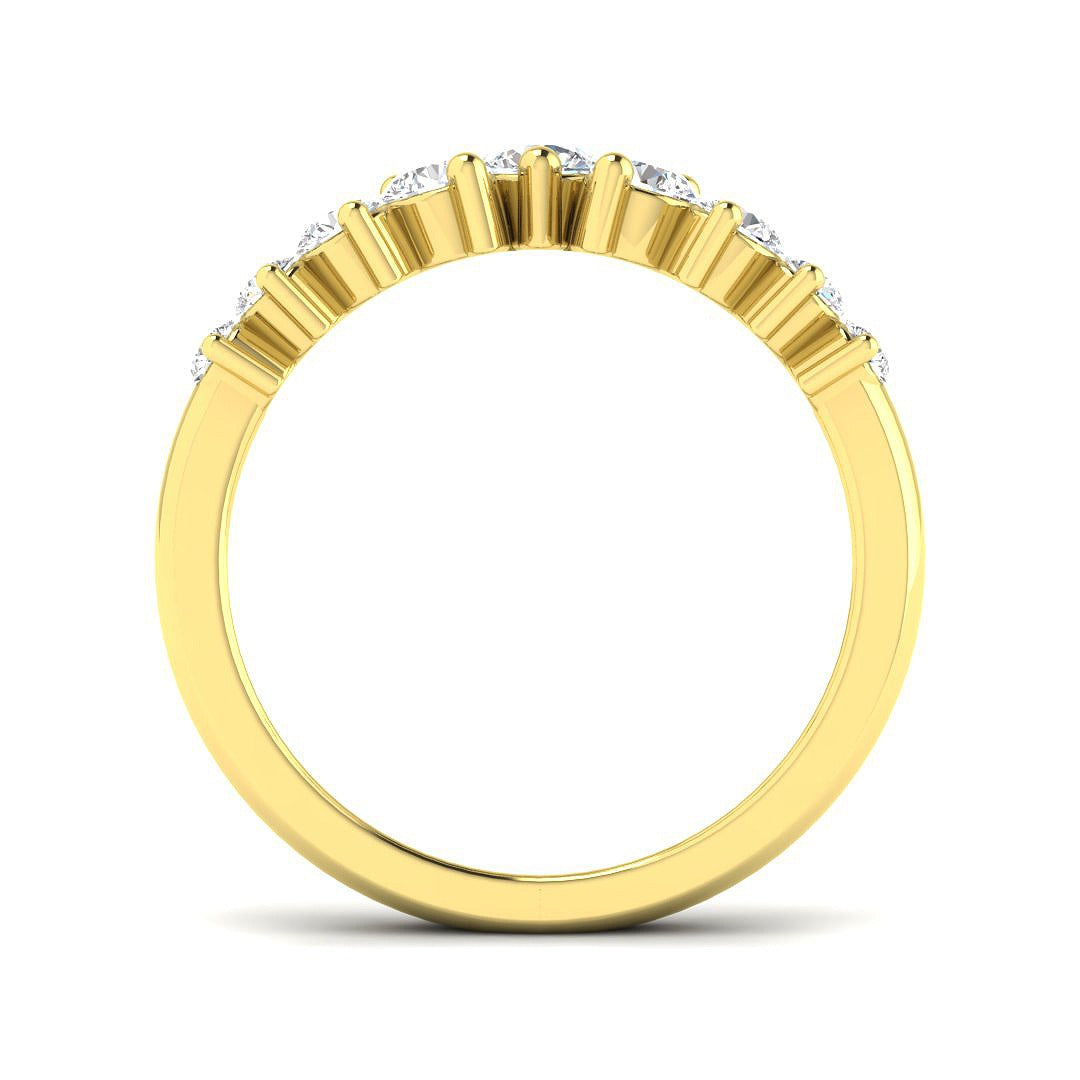 Diamond Chibbibgfosb Wishbone Ring | 0.75ct