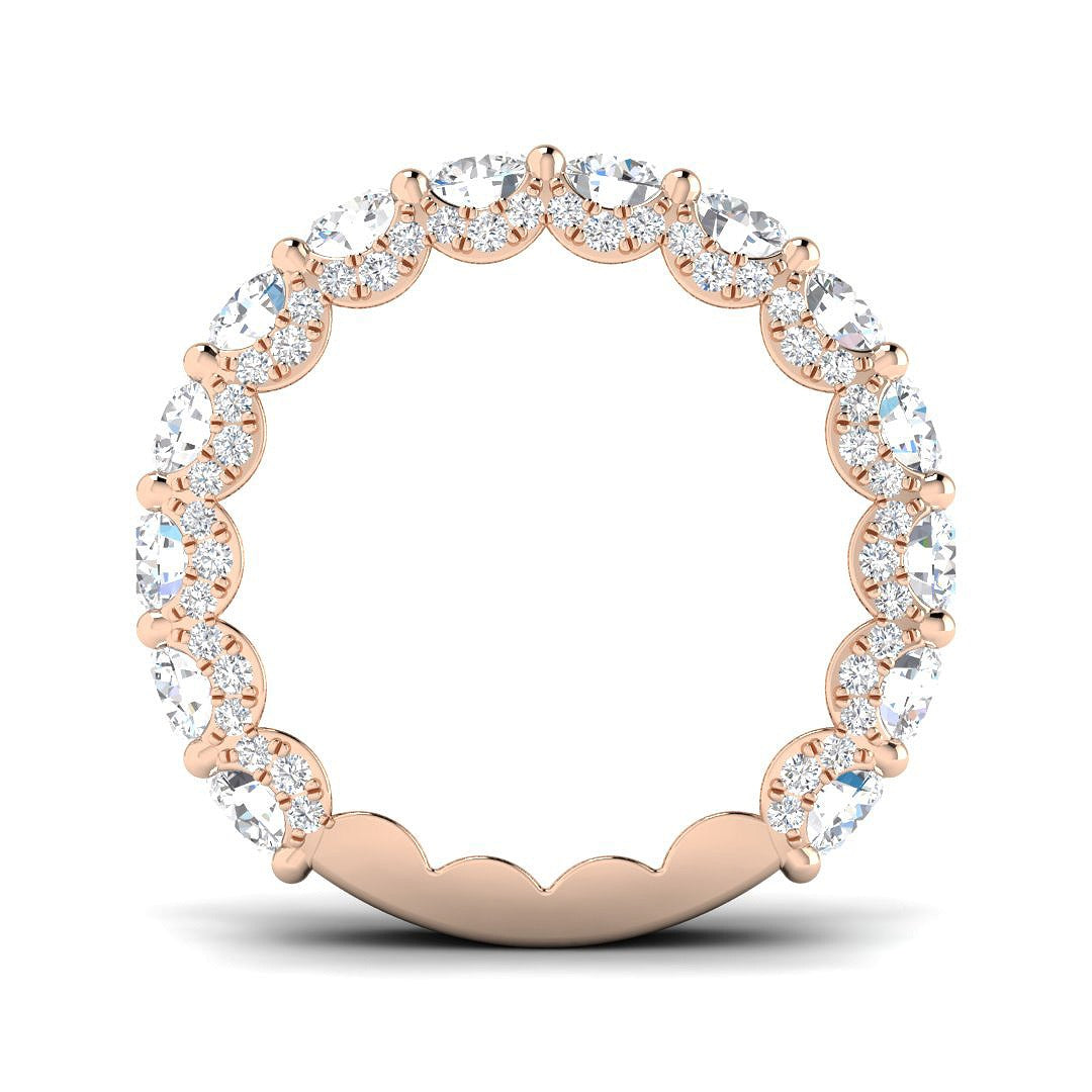 Diamond Half Eternity Ring | 5ct - 7ct