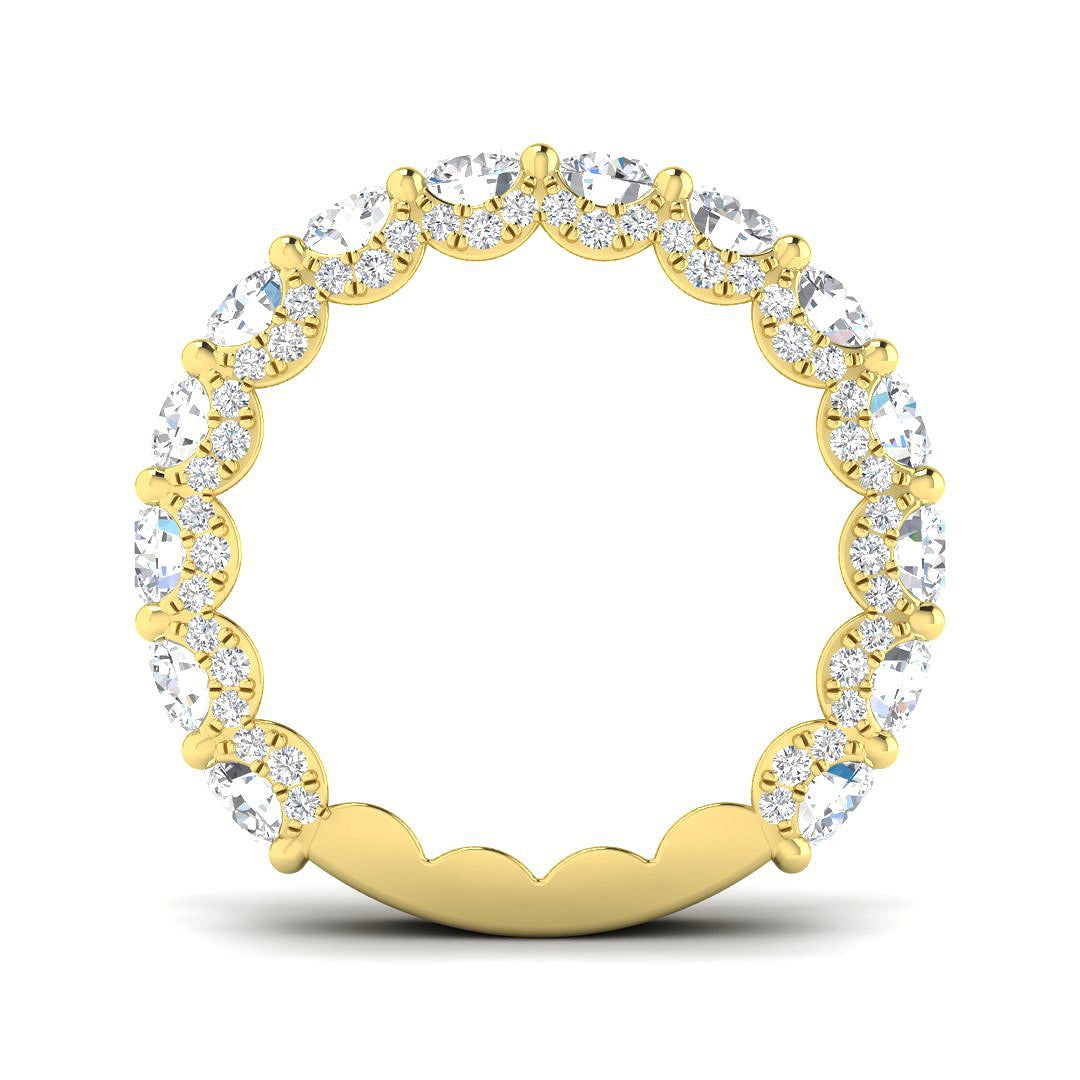 Diamond Half Eternity Ring | 5ct - 7ct