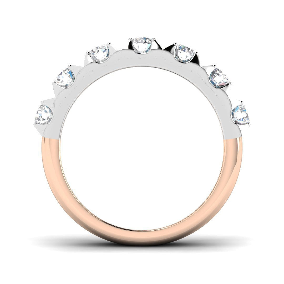 Diamond Half Eternity Ring | 0.75ct