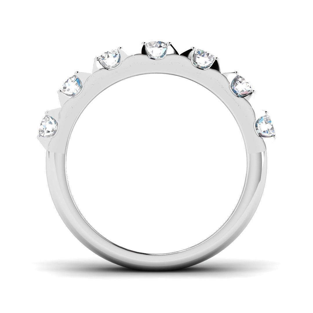 Diamond Half Eternity Ring | 0.75ct