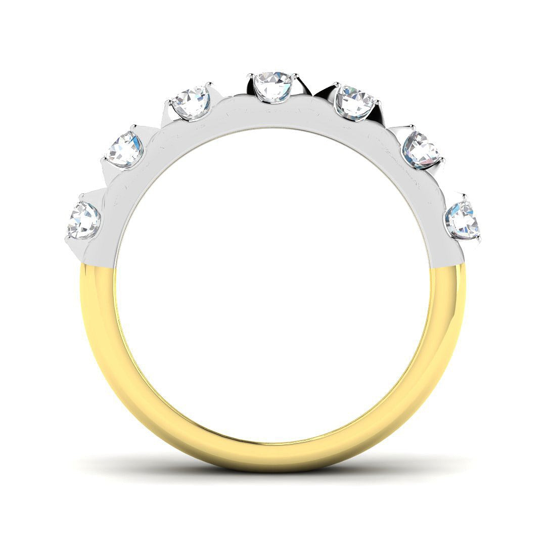 Diamond Half Eternity Ring | 0.75ct