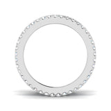 Baguette & Round Diamond Full Eternity Ring | Lab & Natural 2.00ct