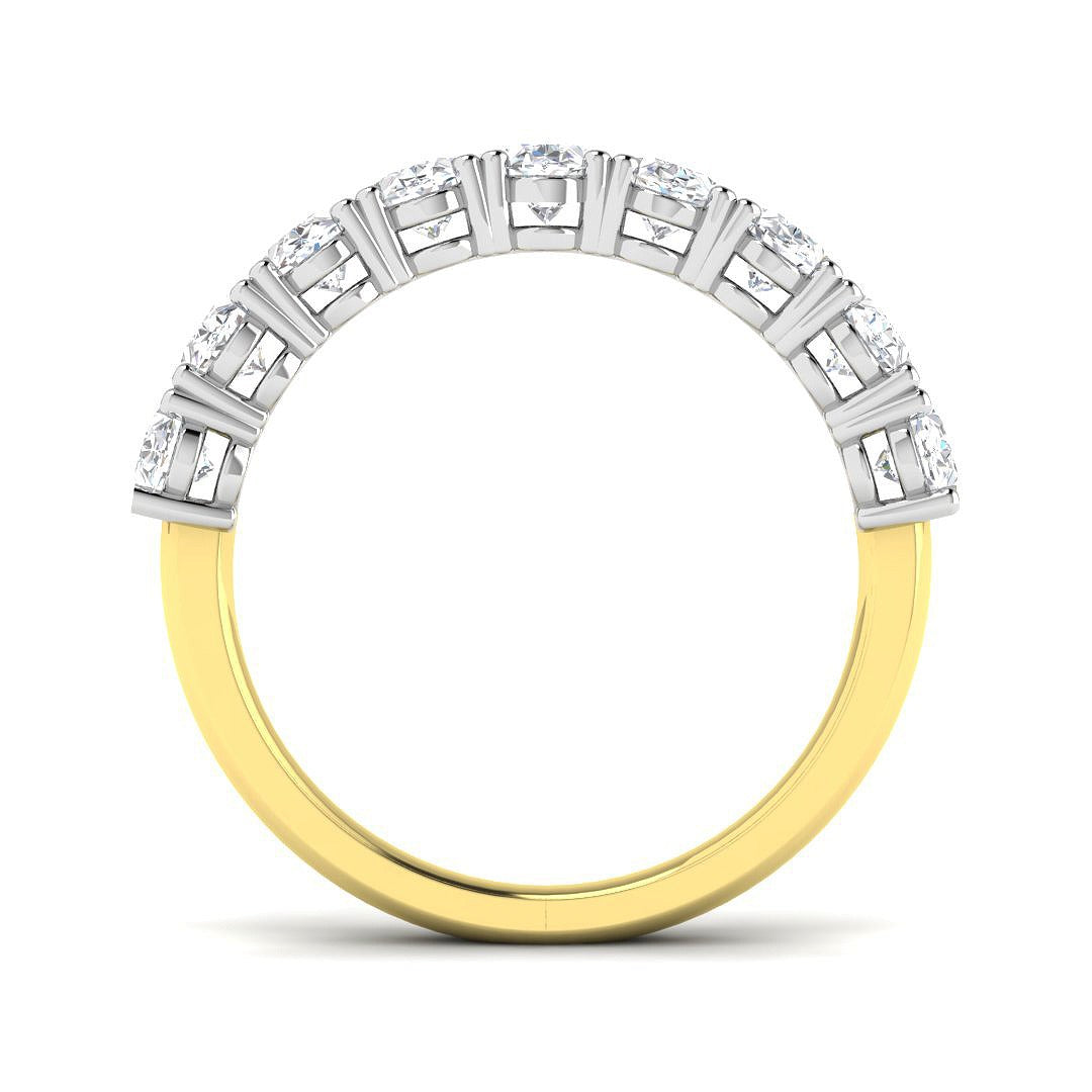 Diamond Rektormes Half Eternity Ring | 2ct - 3.5ct