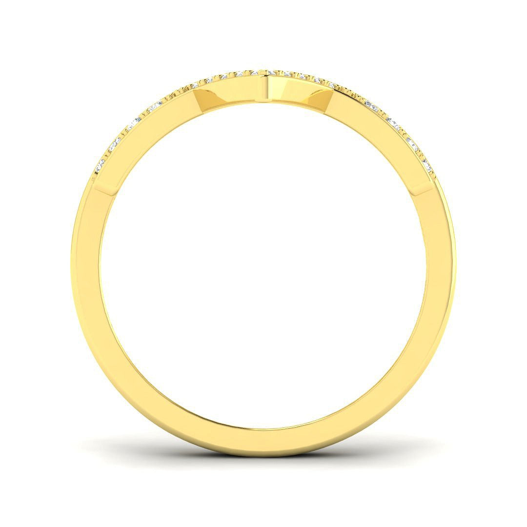 Diamond Tibtages Fancy Ring | 0.75ct | Hallmarked Gold & Platinum