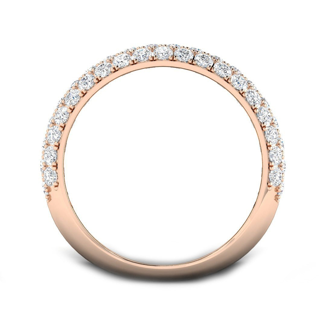 Diamond Pave Ring | 4.5ct | Hallmarked Gold & Platinum