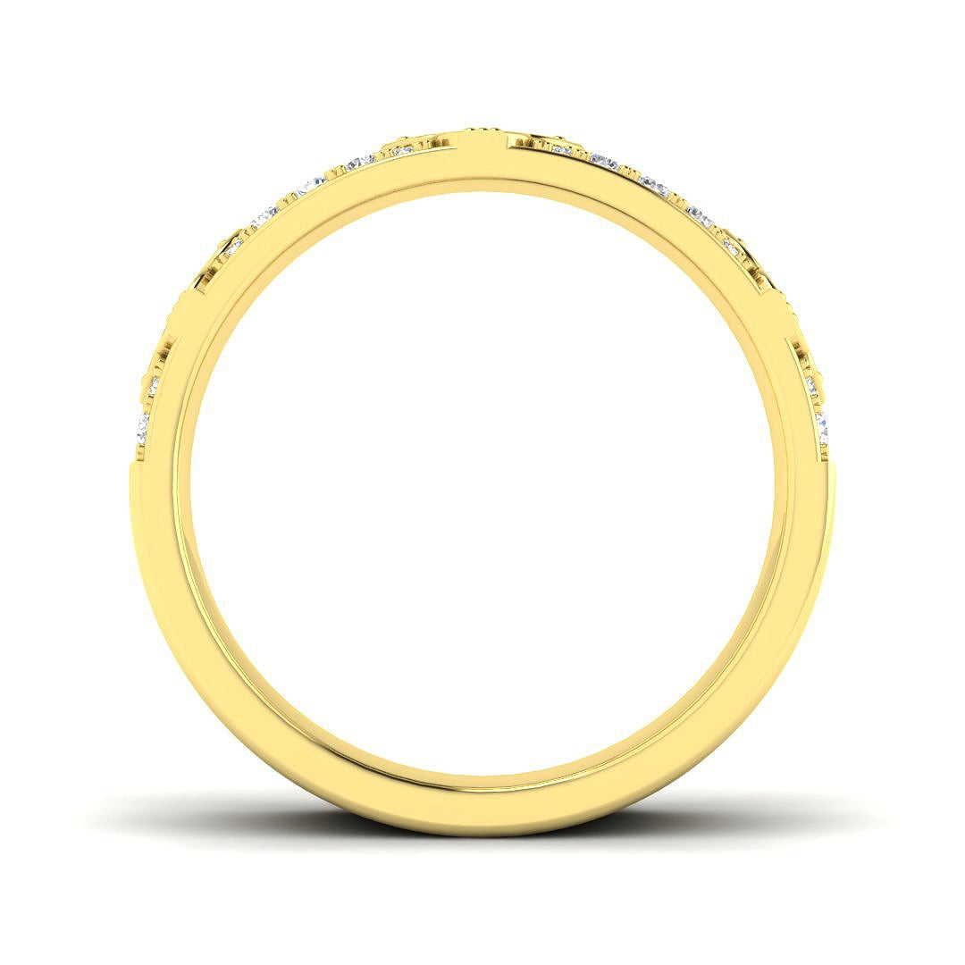 Diamond lursilgtol Half Eternity Ring | 0.5ct